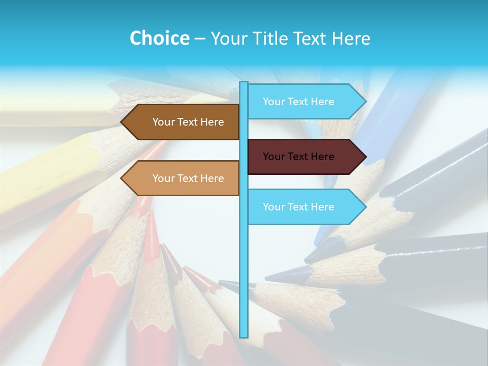 Colored Pencils PowerPoint Template