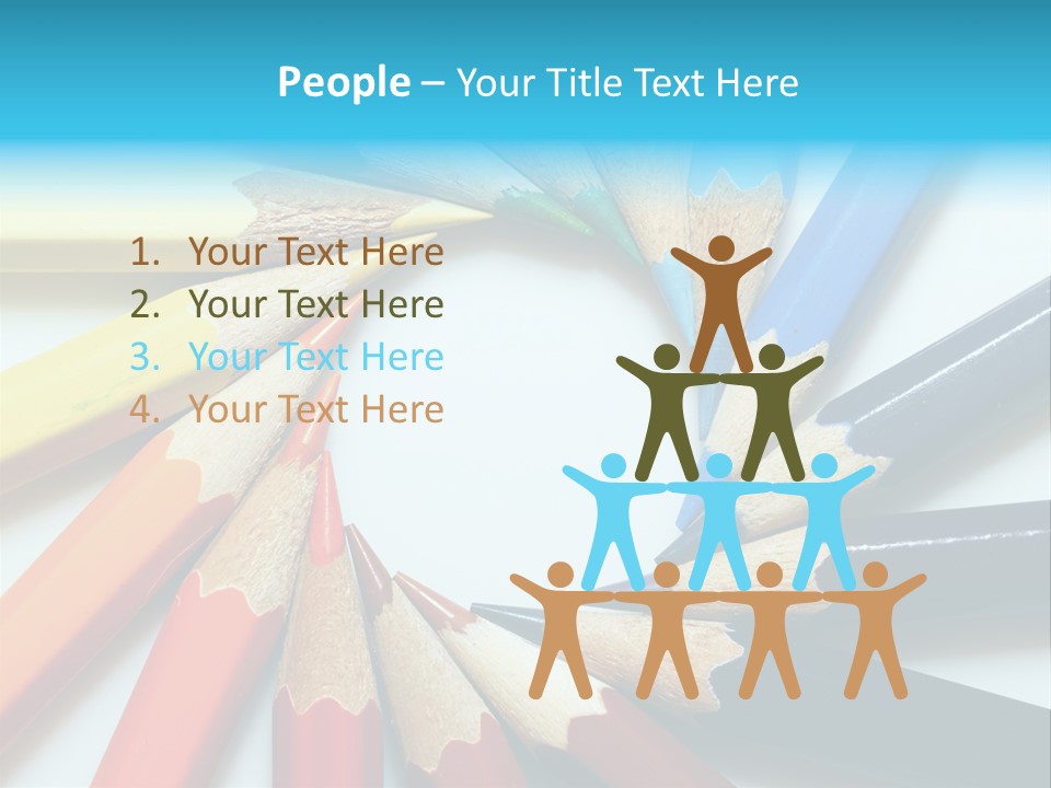 Colored Pencils PowerPoint Template