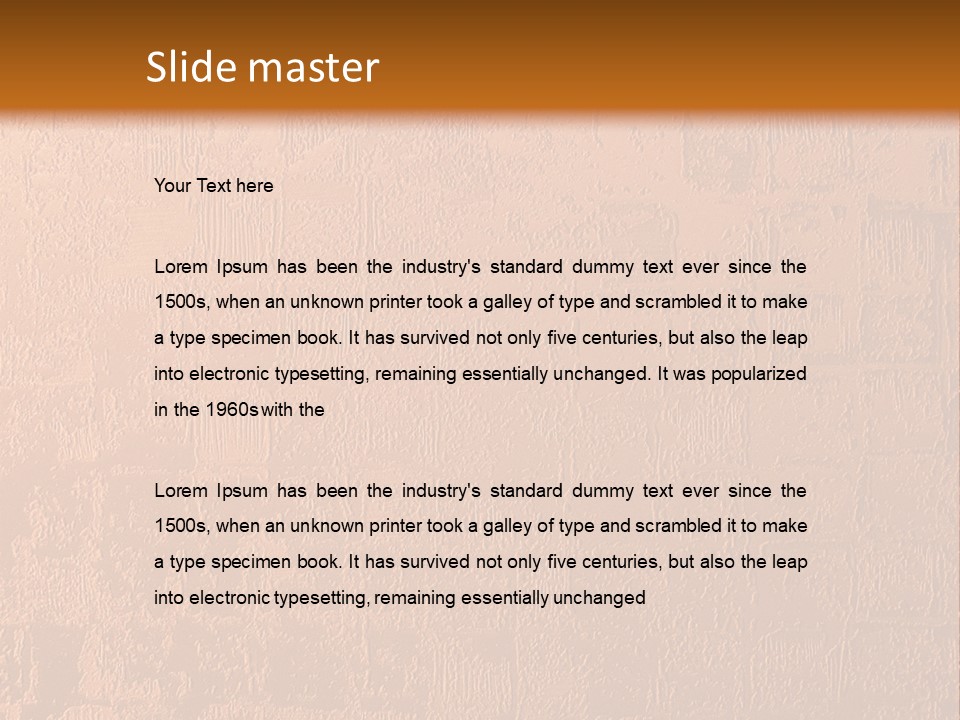 The Close Up View Of The Wallpaper Background PowerPoint Template