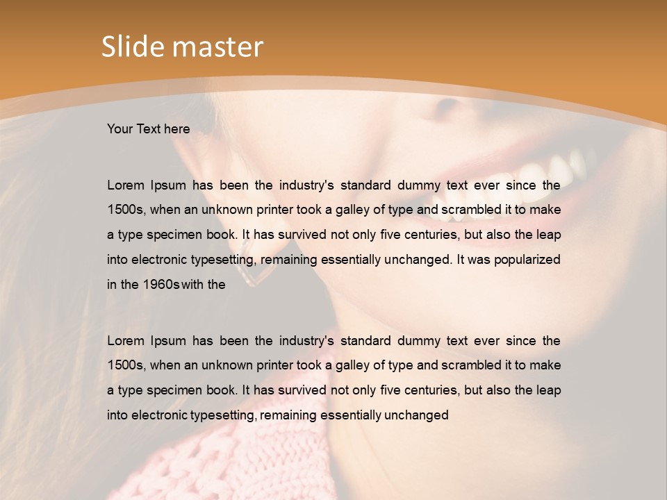 Woman PowerPoint Template