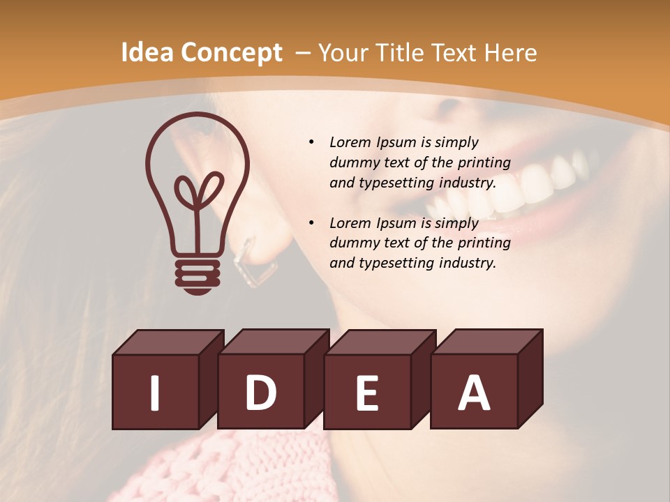 Woman PowerPoint Template