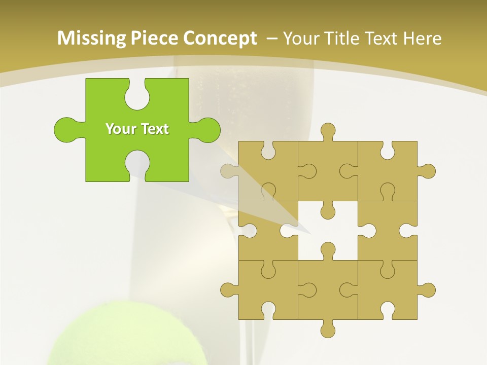 Champagne, Strawberries And Tennis Ball Representing Wimbledon Tennis Tournament PowerPoint Template