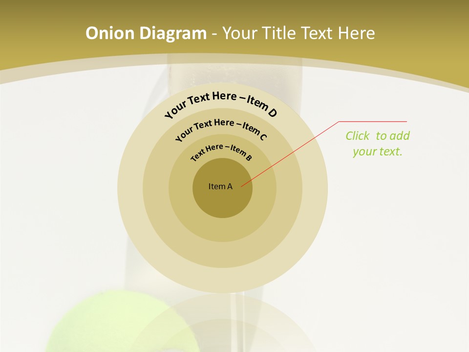 Champagne, Strawberries And Tennis Ball Representing Wimbledon Tennis Tournament PowerPoint Template