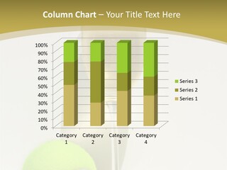 Champagne, Strawberries And Tennis Ball Representing Wimbledon Tennis Tournament PowerPoint Template