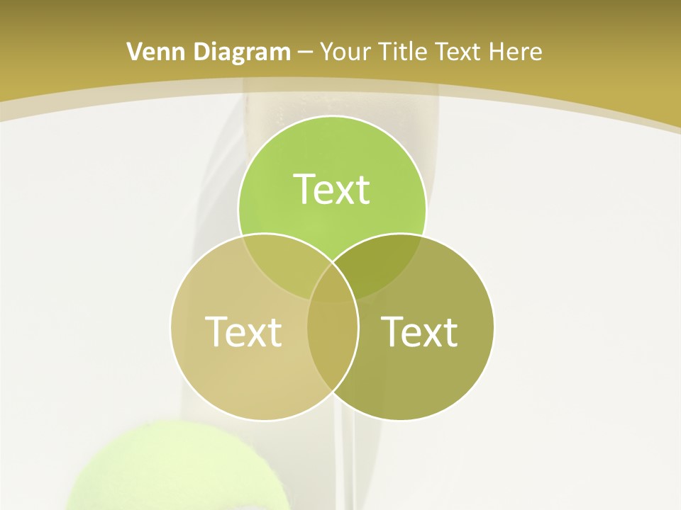 Champagne, Strawberries And Tennis Ball Representing Wimbledon Tennis Tournament PowerPoint Template