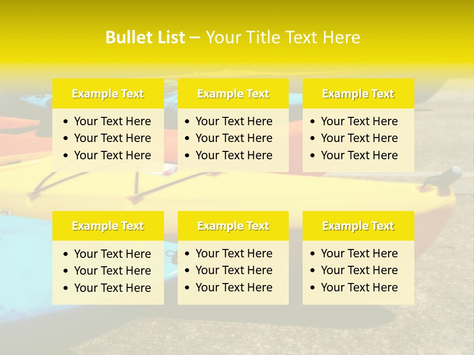 Kayak3 PowerPoint Template