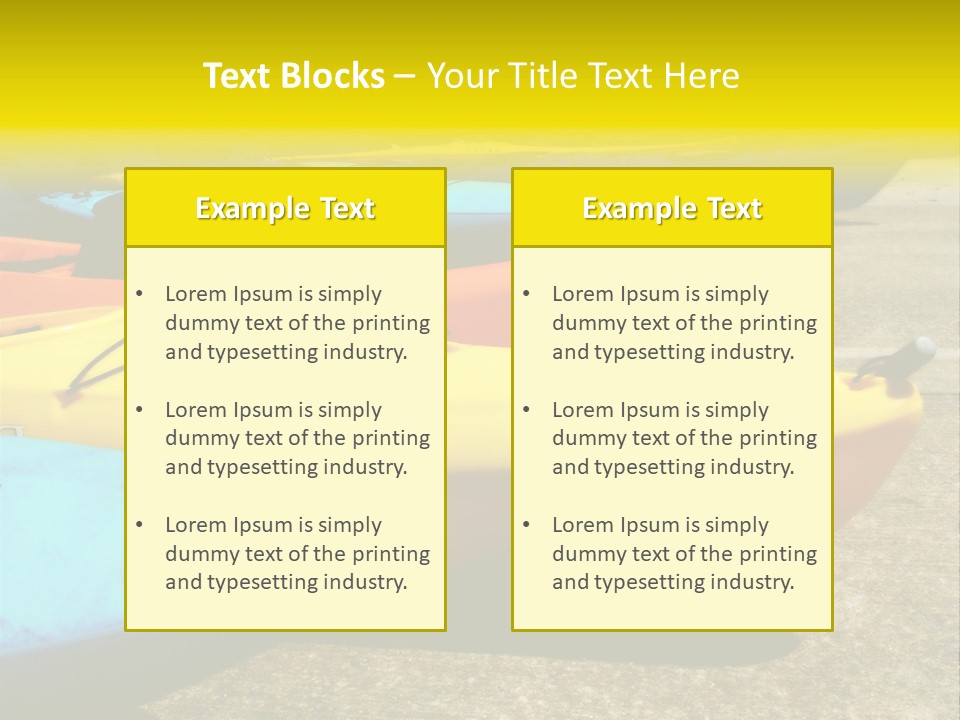 Kayak3 PowerPoint Template