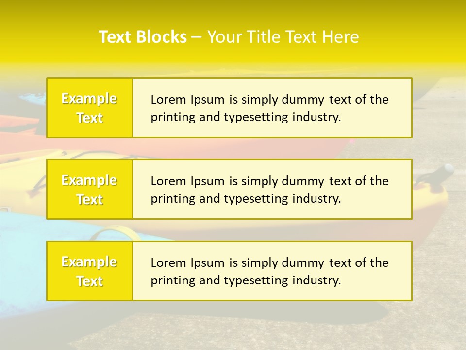 Kayak3 PowerPoint Template