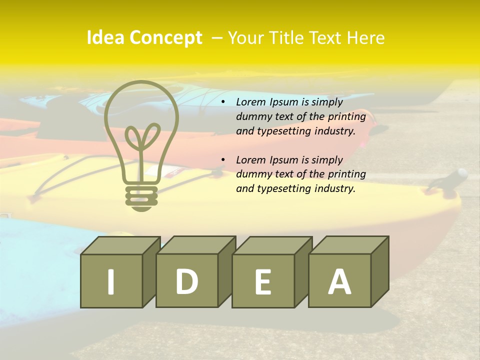 Kayak3 PowerPoint Template