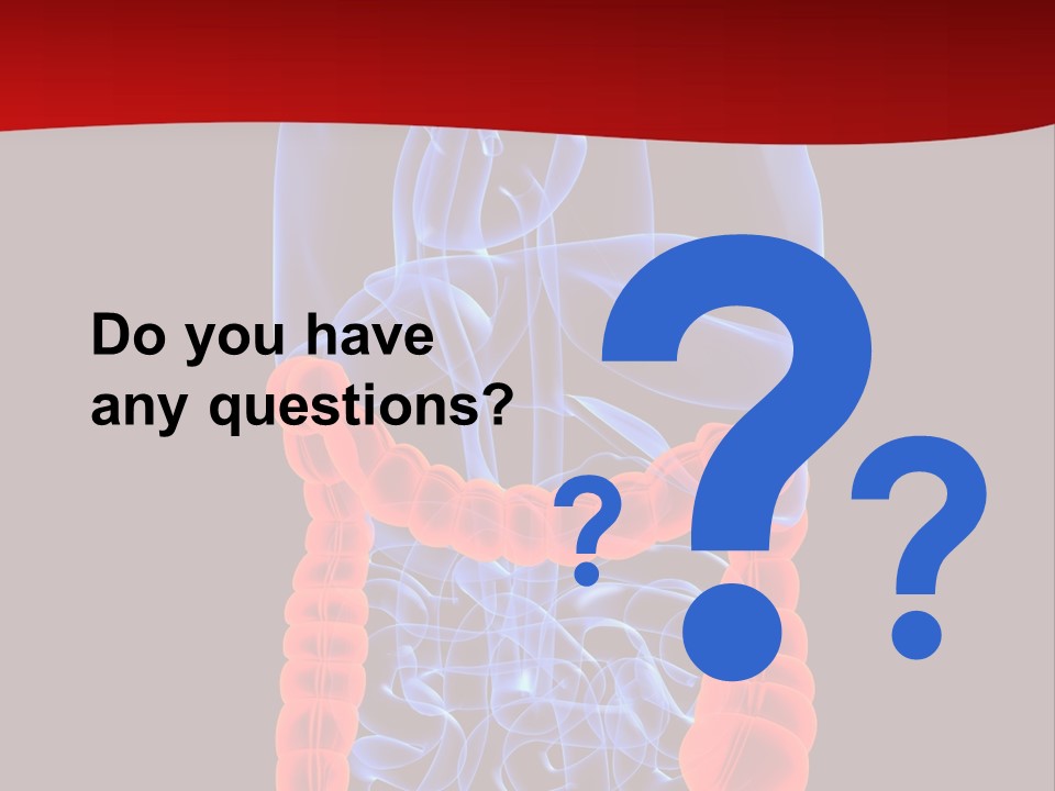 Highlighted Colon PowerPoint Template