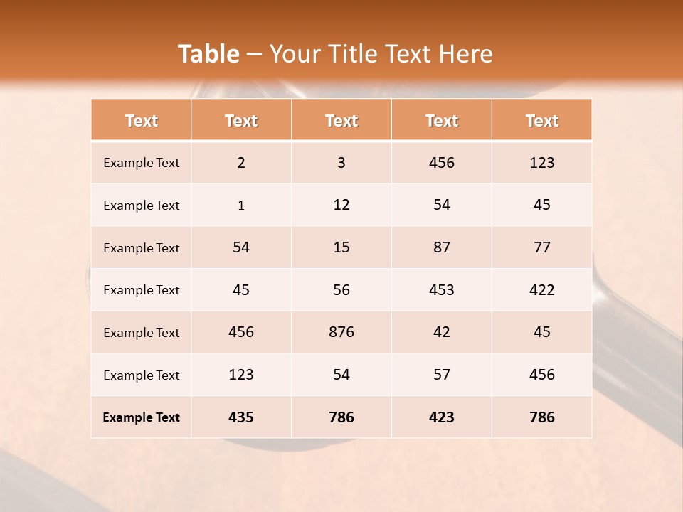 Hammer And Gavel In The Courthouse PowerPoint Template