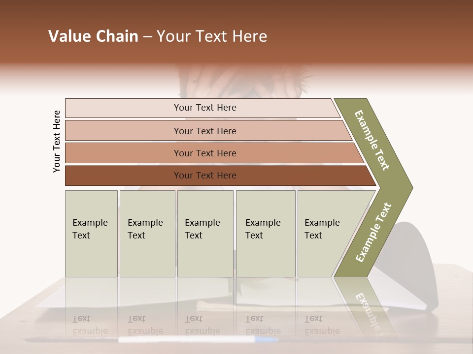 A Frustrated, Upset Child, Or Child With Learning Difficulties. PowerPoint Template