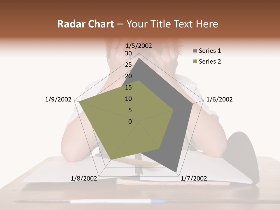 A Frustrated, Upset Child, Or Child With Learning Difficulties. PowerPoint Template