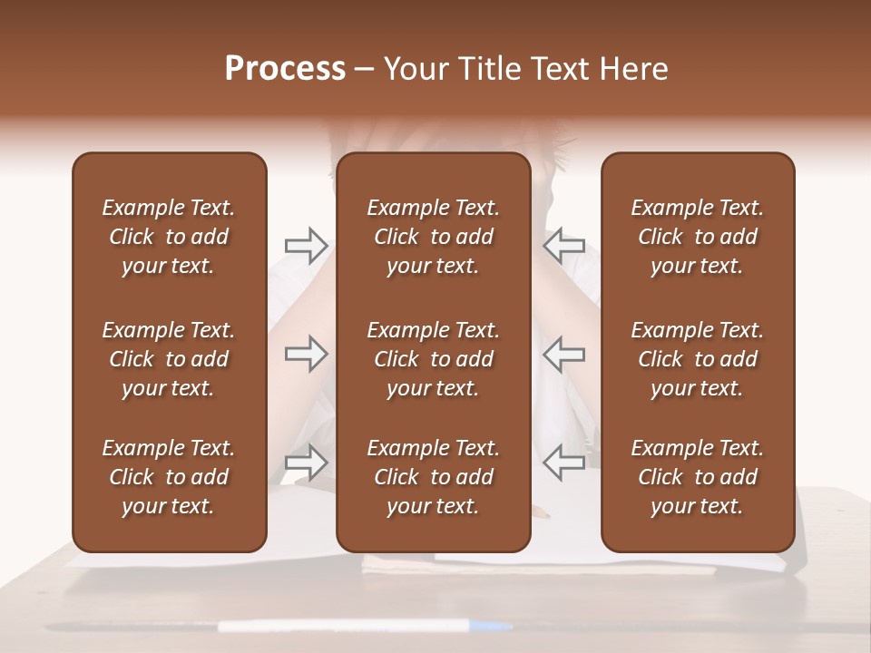 A Frustrated, Upset Child, Or Child With Learning Difficulties. PowerPoint Template