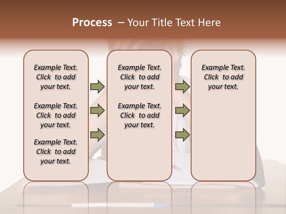 A Frustrated, Upset Child, Or Child With Learning Difficulties. PowerPoint Template