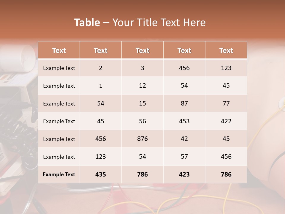 First-Aid Training Dummy With Respiratory Mask And Sensors Connected To Electrocardiograph Unit PowerPoint Template