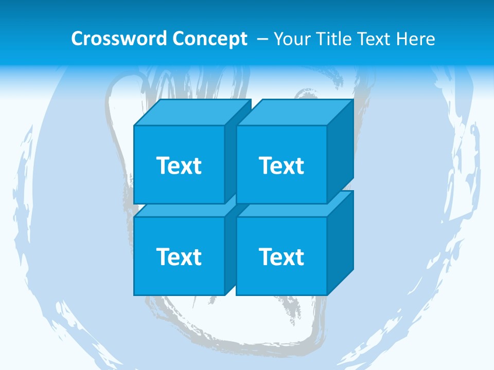 Crying Face With Tear PowerPoint Template