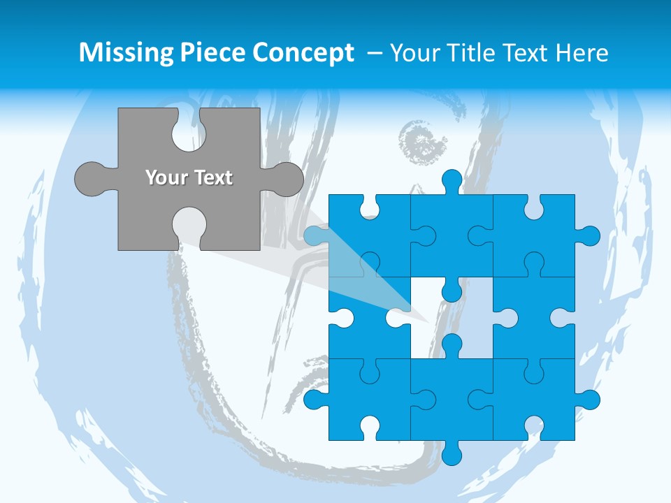 Crying Face With Tear PowerPoint Template