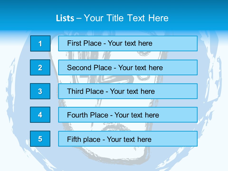 Crying Face With Tear PowerPoint Template
