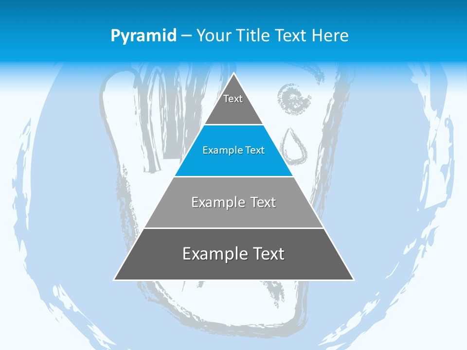 Crying Face With Tear PowerPoint Template