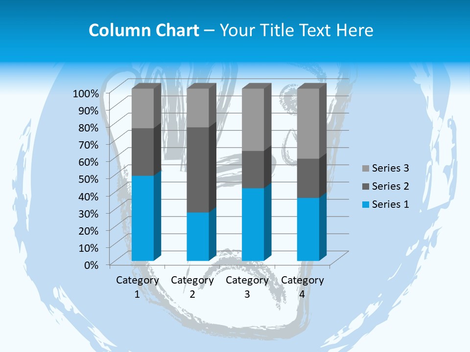 Crying Face With Tear PowerPoint Template