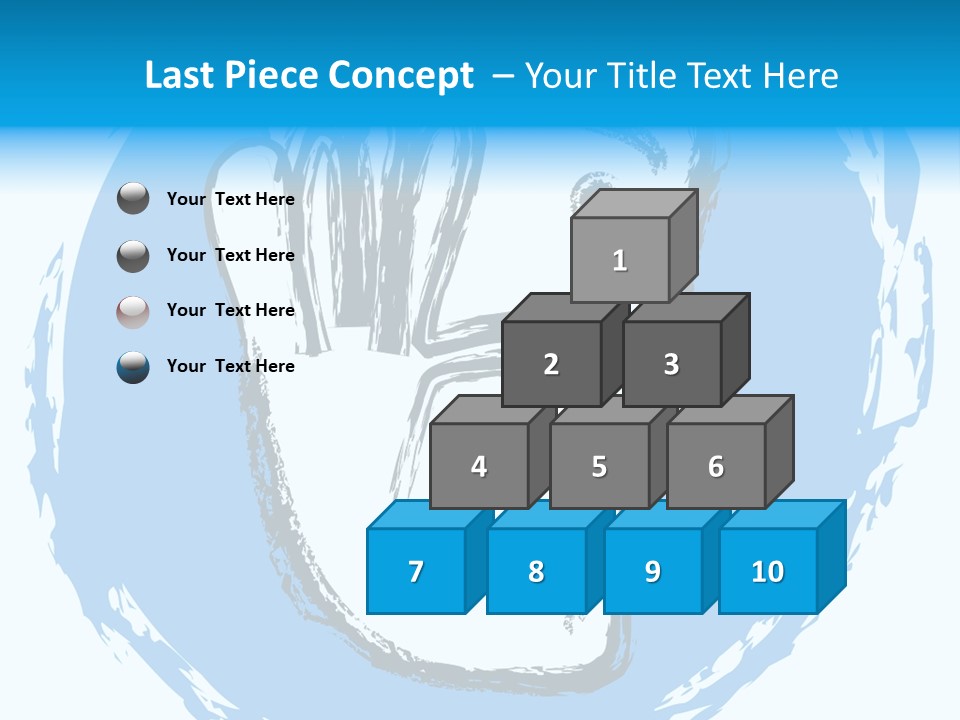 Crying Face With Tear PowerPoint Template
