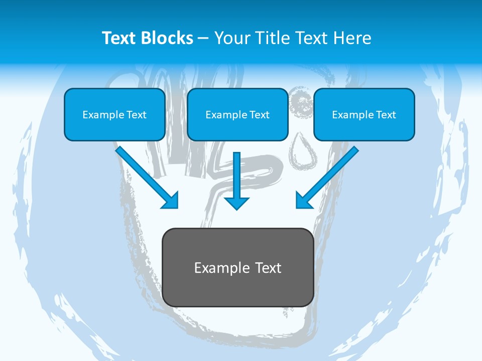 Crying Face With Tear PowerPoint Template