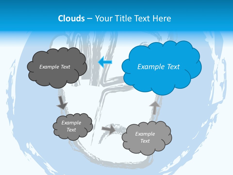 Crying Face With Tear PowerPoint Template