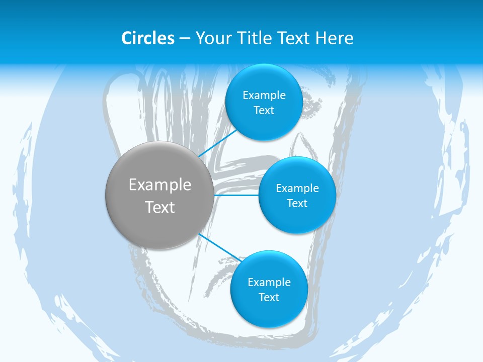 Crying Face With Tear PowerPoint Template