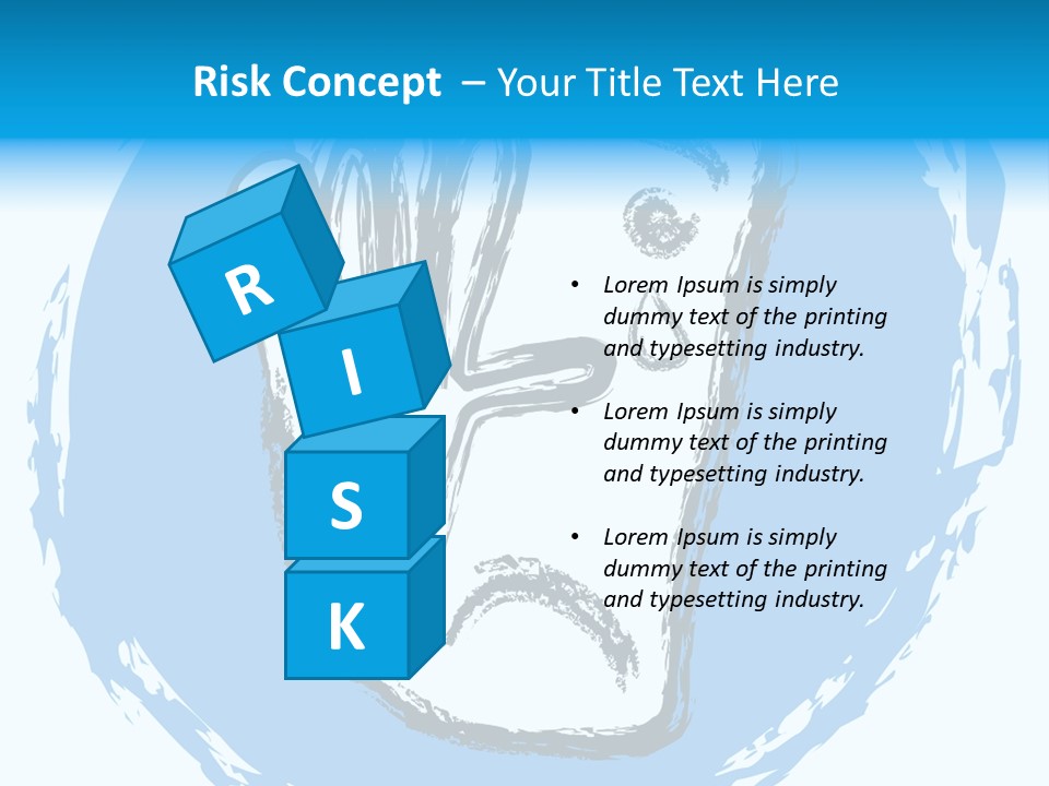 Crying Face With Tear PowerPoint Template
