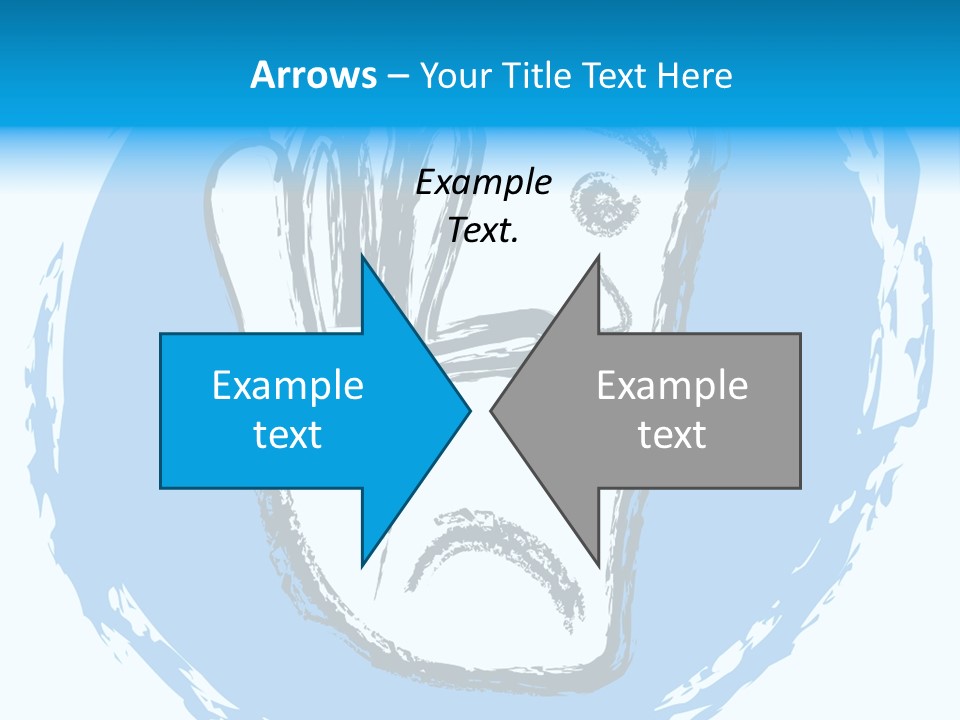 Crying Face With Tear PowerPoint Template