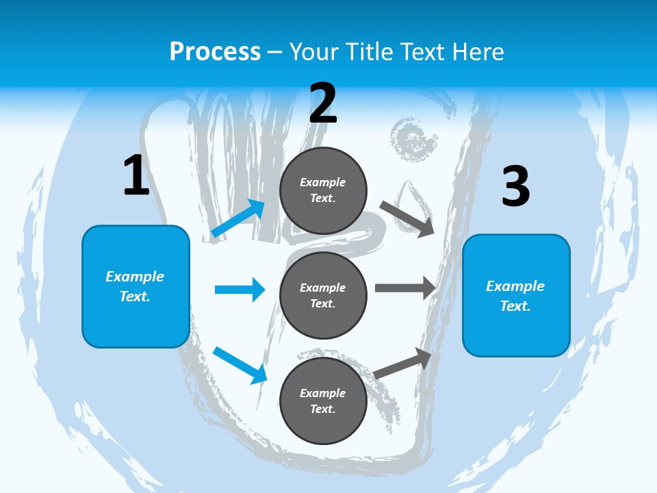 Crying Face With Tear PowerPoint Template