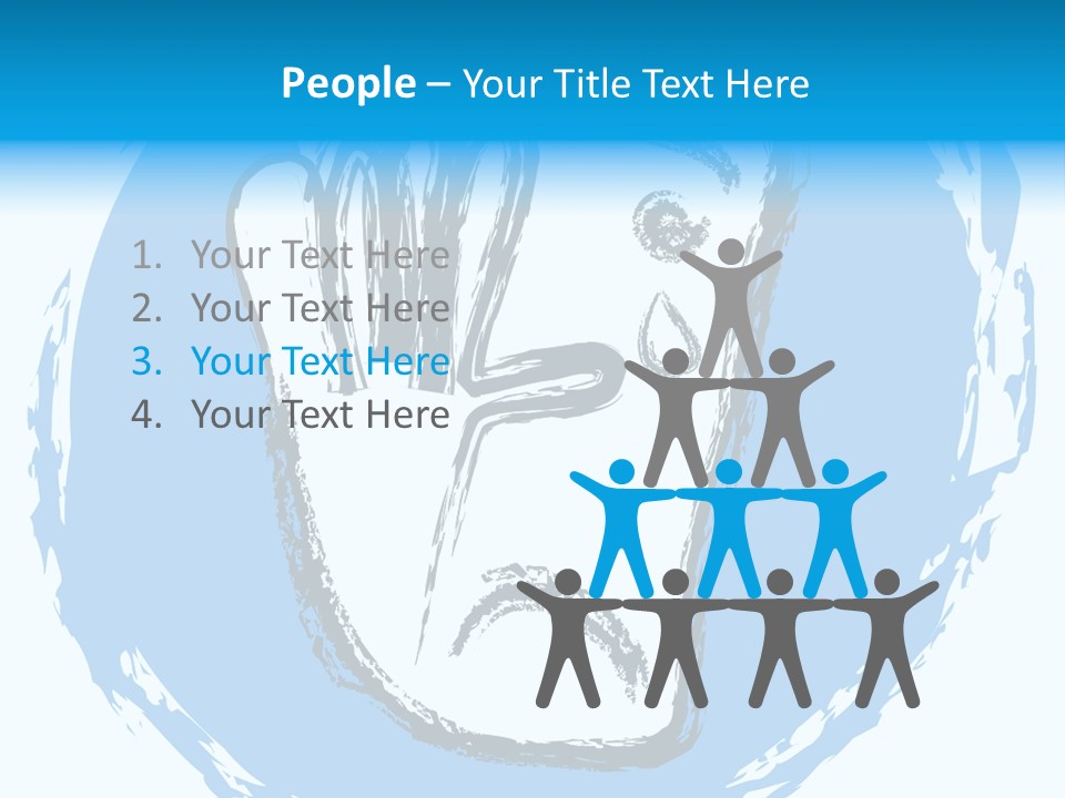 Crying Face With Tear PowerPoint Template