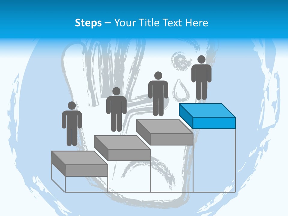 Crying Face With Tear PowerPoint Template