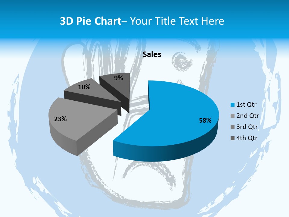 Crying Face With Tear PowerPoint Template