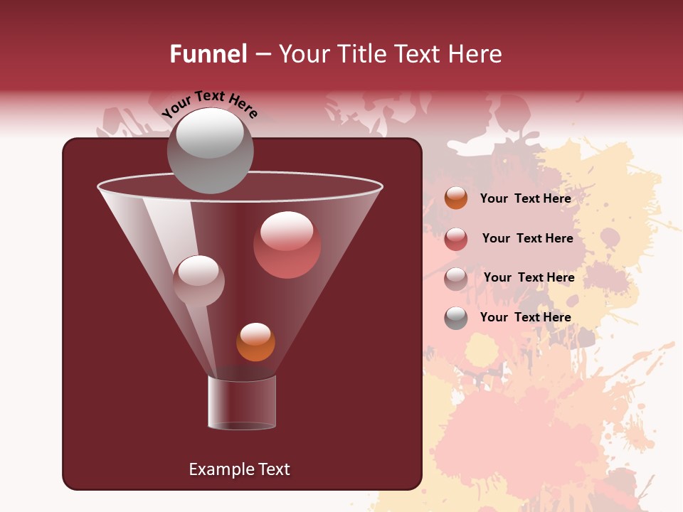 High Res Jpeg - Colorful Paint On A White Canvas With A Paintbrush. PowerPoint Template