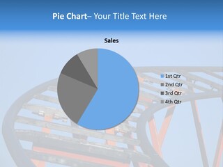 Roller Coaster Tracks PowerPoint Template