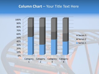 Roller Coaster Tracks PowerPoint Template