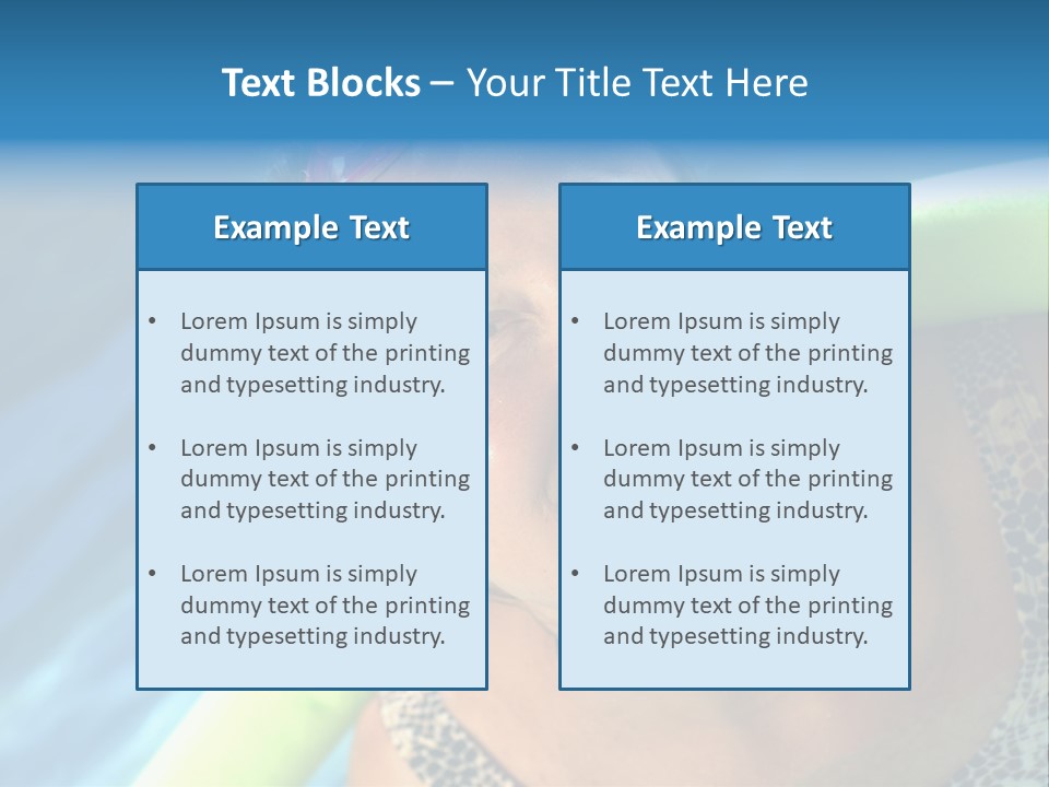 Active Senior Woman In The Pool, Doing Water Sports Exercises PowerPoint Template