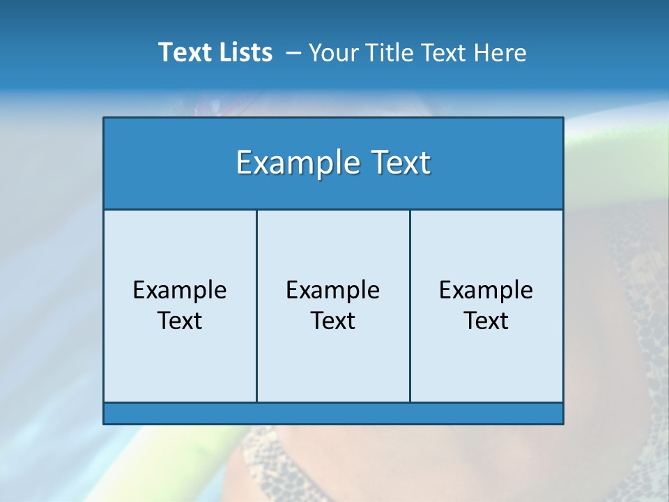 Active Senior Woman In The Pool, Doing Water Sports Exercises PowerPoint Template