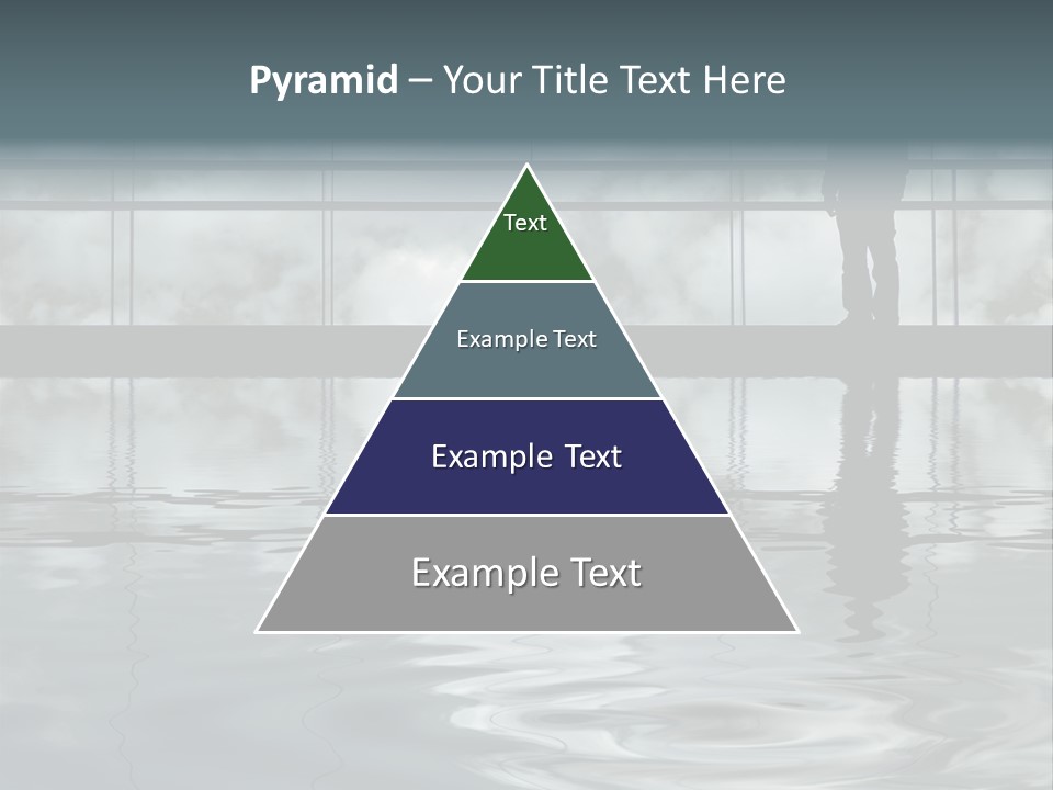 Viareggio's Sandy Beach, Tuscany PowerPoint Template