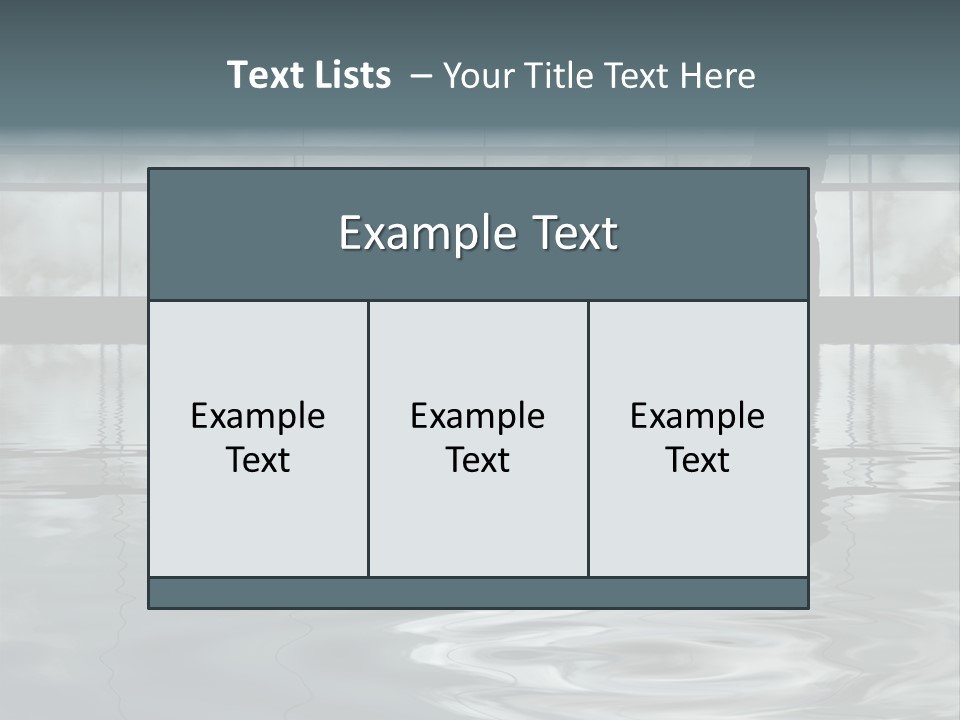 Viareggio's Sandy Beach, Tuscany PowerPoint Template