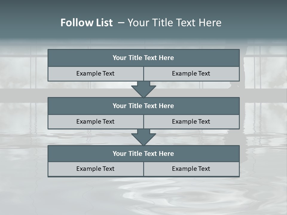 Viareggio's Sandy Beach, Tuscany PowerPoint Template