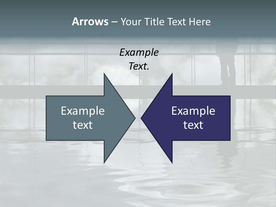 Viareggio's Sandy Beach, Tuscany PowerPoint Template