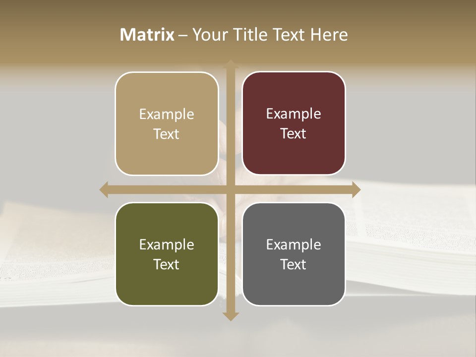 Prayer (Special Toned Photo F/X, Focus Point On Hands (Selective)) PowerPoint Template