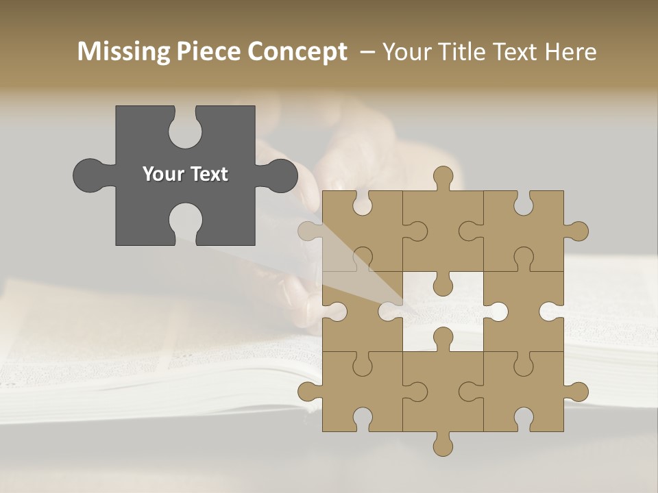 Prayer (Special Toned Photo F/X, Focus Point On Hands (Selective)) PowerPoint Template