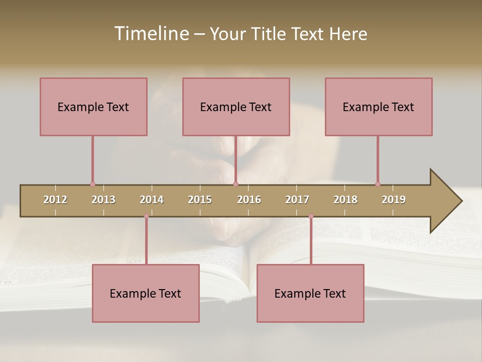 Prayer (Special Toned Photo F/X, Focus Point On Hands (Selective)) PowerPoint Template