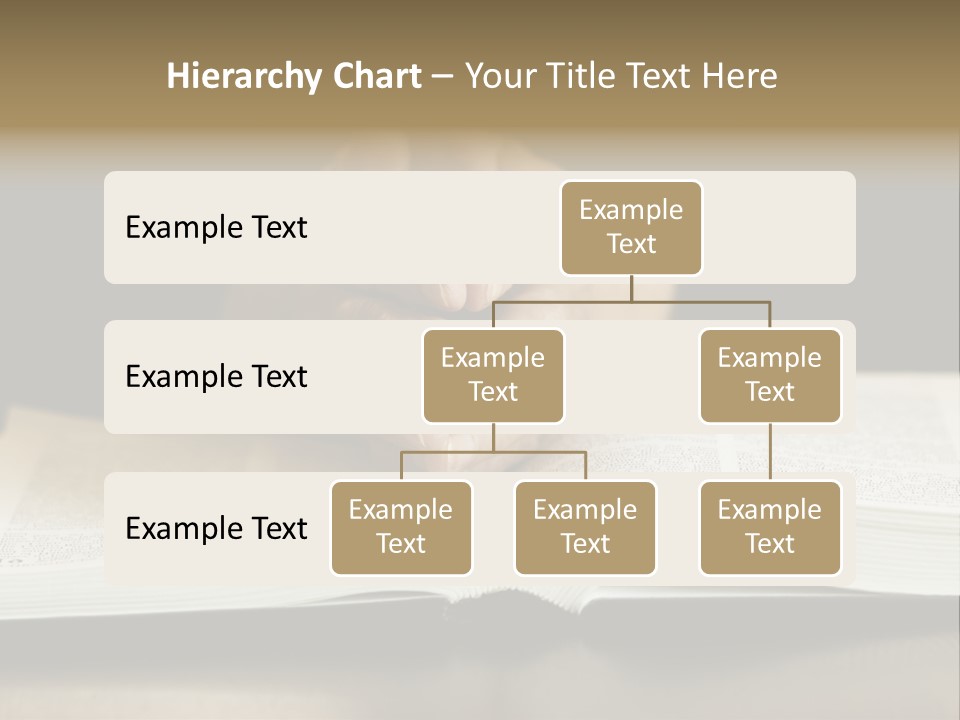Prayer (Special Toned Photo F/X, Focus Point On Hands (Selective)) PowerPoint Template