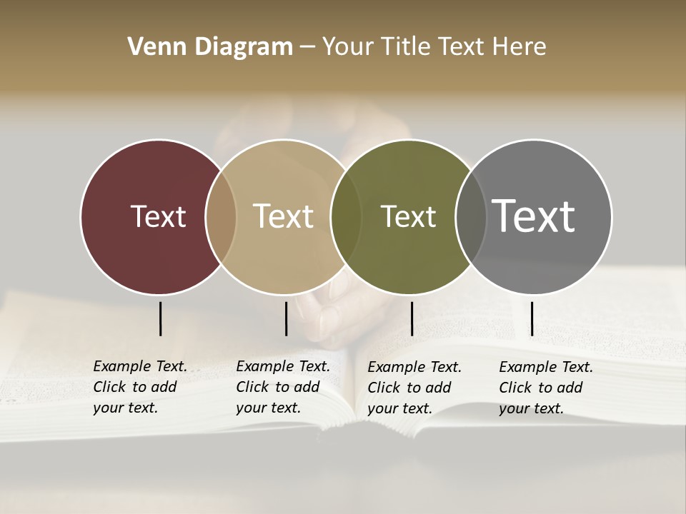 Prayer (Special Toned Photo F/X, Focus Point On Hands (Selective)) PowerPoint Template