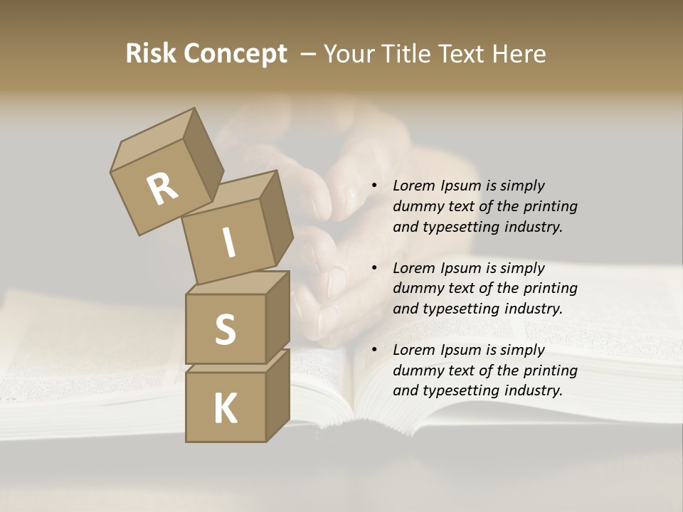 Prayer (Special Toned Photo F/X, Focus Point On Hands (Selective)) PowerPoint Template